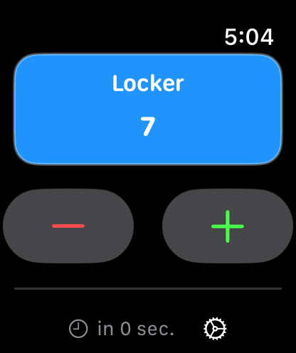 Watch Counter Mode