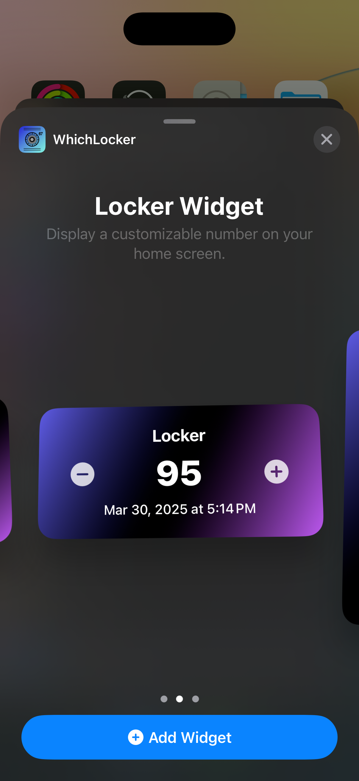 Home Screen Widgets